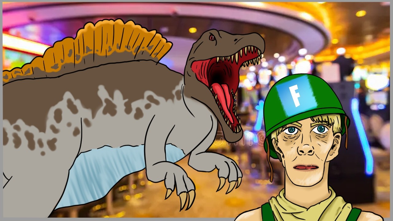 Spinosaurus gambling (Fortnite)