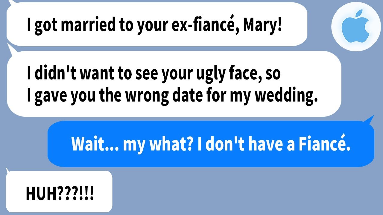 【Apple】My sister told me she got married to my fiance that I don't have... Who did she get married…