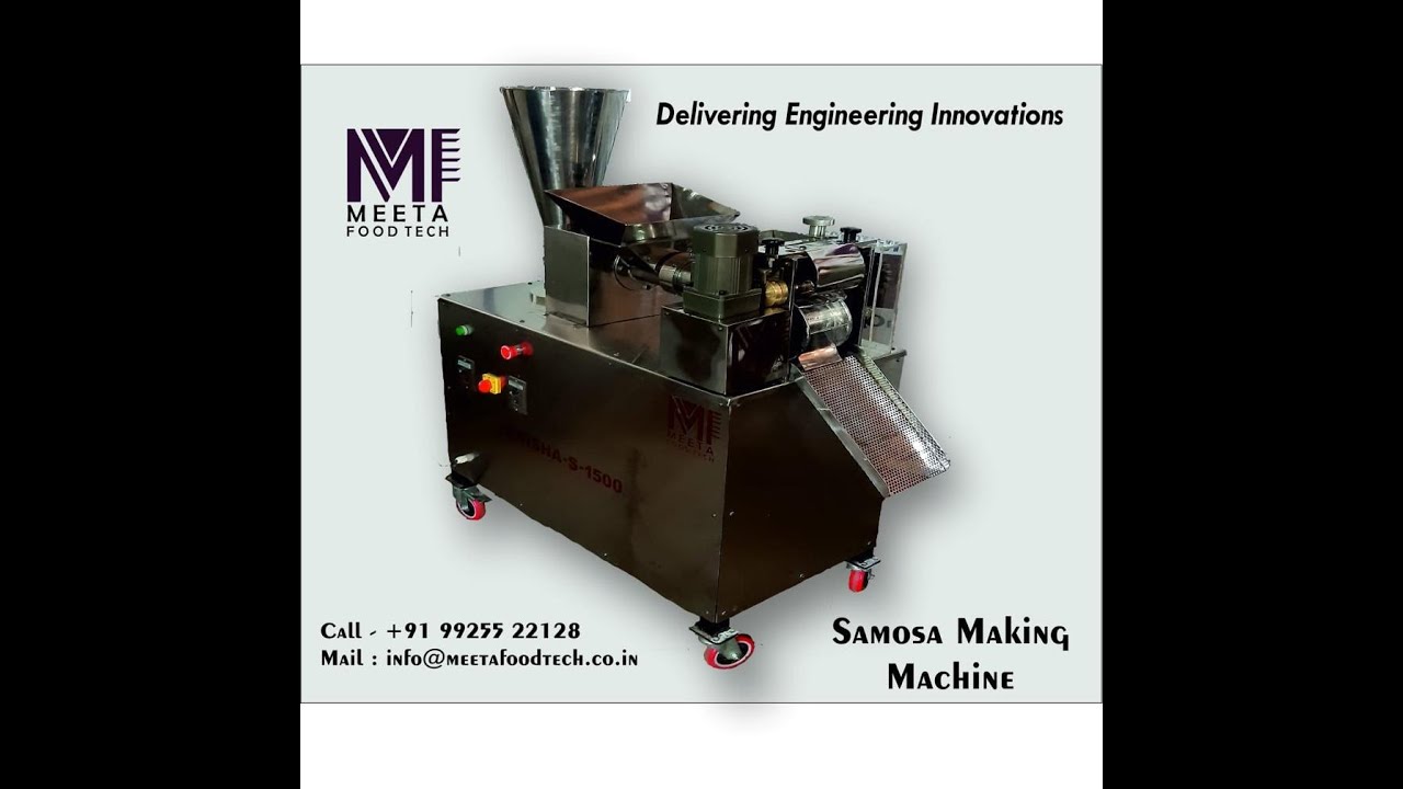 SAMOSA MAKING MACHINE | WhatsApp : 98255 22128