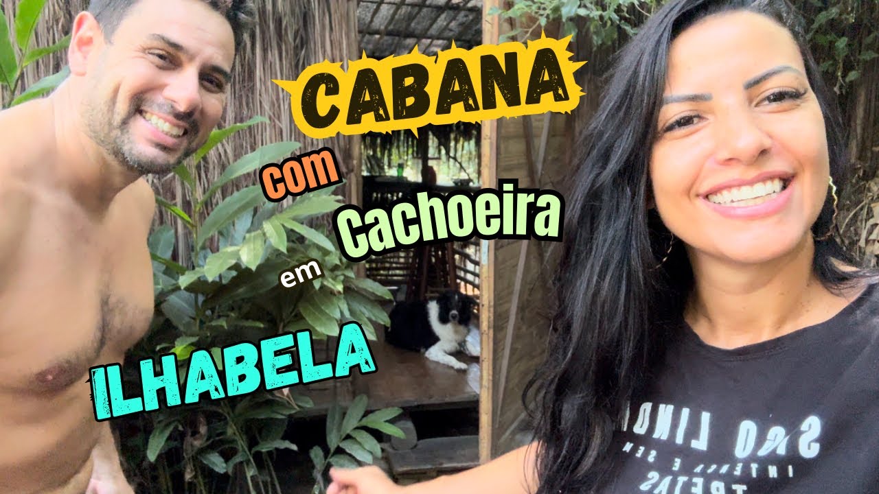 CHALÉ RUSTICO com CACHOEIRA em ILHABELA