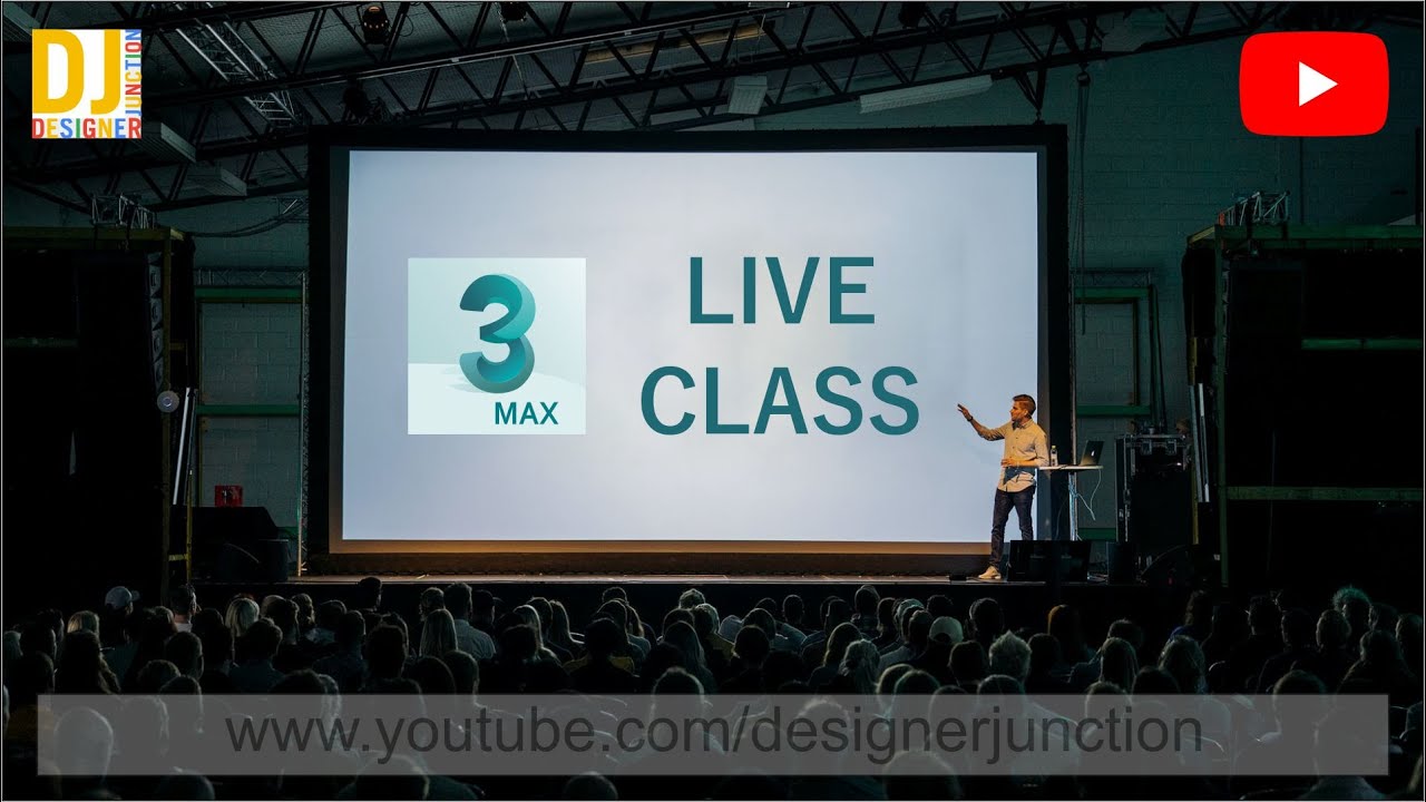 Q&A | LIVE Class - 75 |Continuing already existing line in 3d max | How to save Render history in 3d