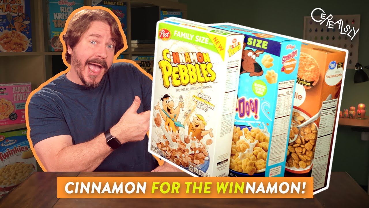 3 New Cinnamon Cereals of 2026 Ranked! (Pebbles, Scooby-Doo & Snickerdoodle)