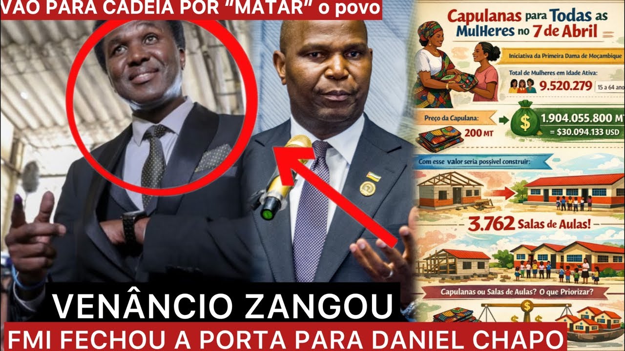 PROVOCARAM VENÂNCIO MAS NÃO ESPERAVAM ISSO! FMI NEGOU EMPRÉSTIMO DE DANIEL CHAPO?