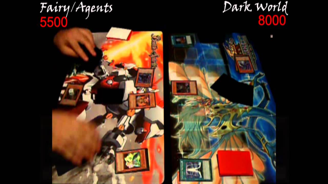 Yugioh Duel: Dark World vs Fairy / Agent - Round 1