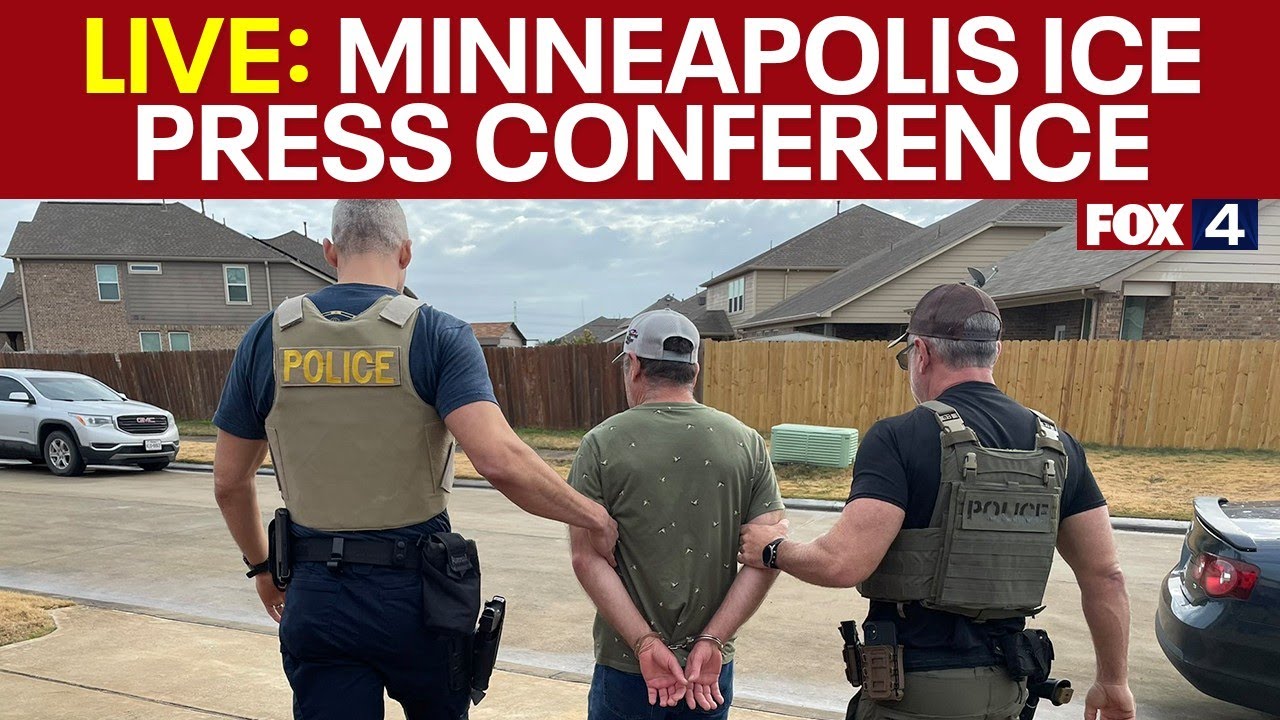 🔴LIVE: Minneapolis ICE Press Conference | FOX 4 News