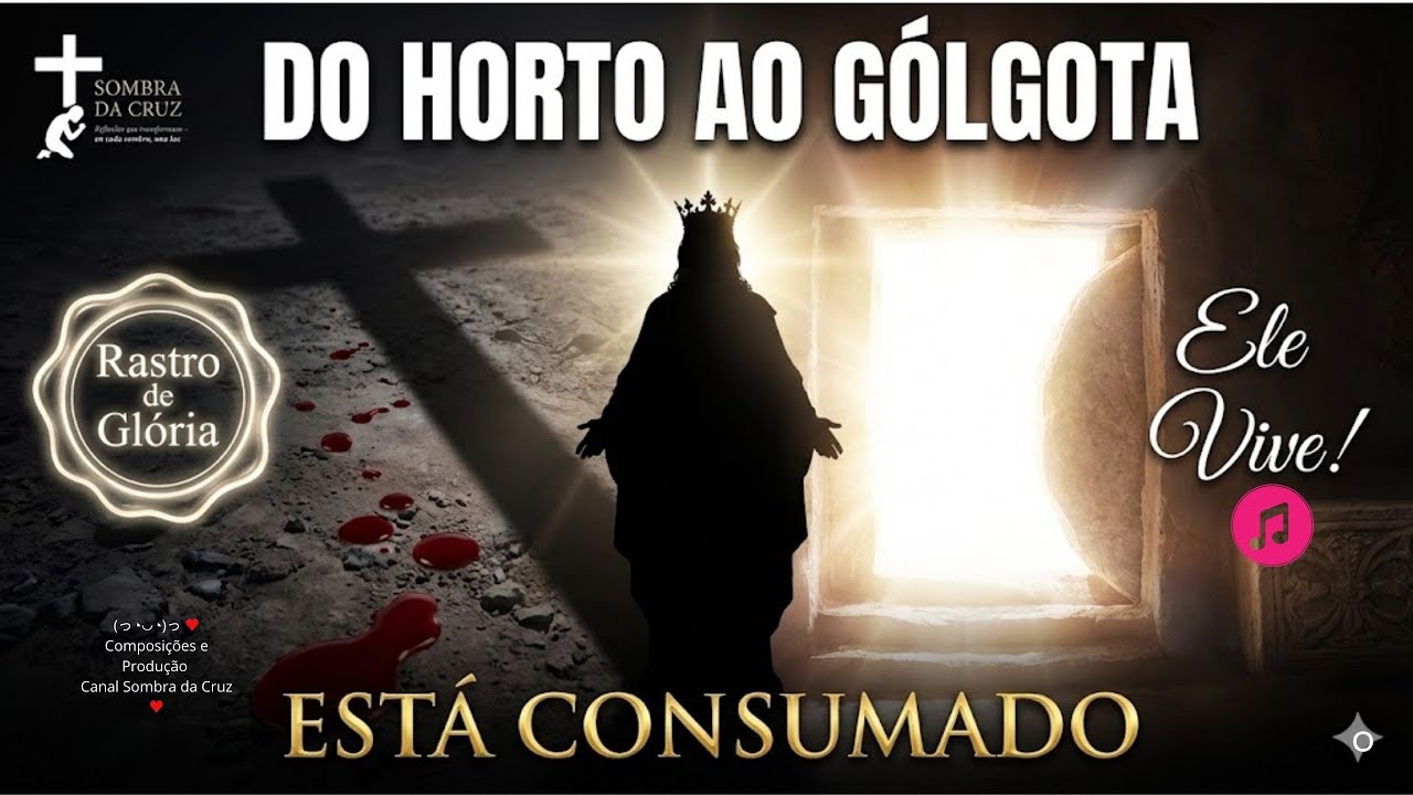 𝐂𝐀𝐃𝐀 𝐌𝐀𝐑𝐓𝐄𝐋𝐀𝐃𝐀 𝐍𝐀 𝐂𝐑𝐔𝐙…✞ Era o Som das Tuas Cadeias se Quebrando!