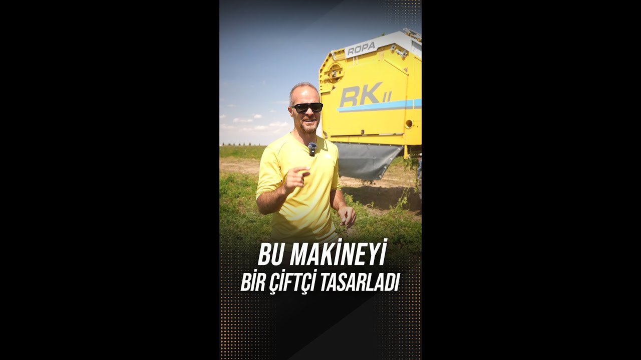 Bu makineyi bir &ccedil;ift&ccedil;i tasarladı! Patates &uuml;reticileri yorumlara⬇️#trakt&ouml;rmetre