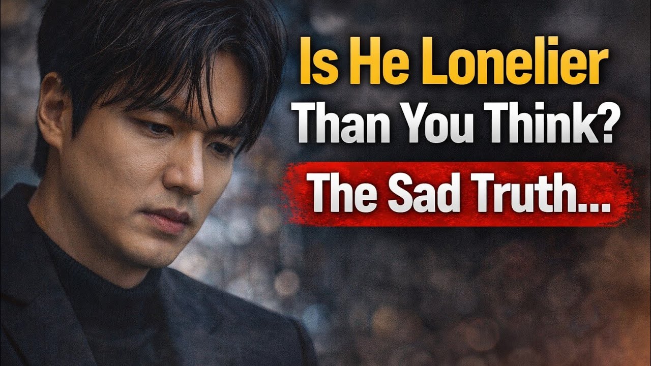 Why Being Lee Min Ho Might Be Lonelier Than You Think, Fans Are Really Worried 