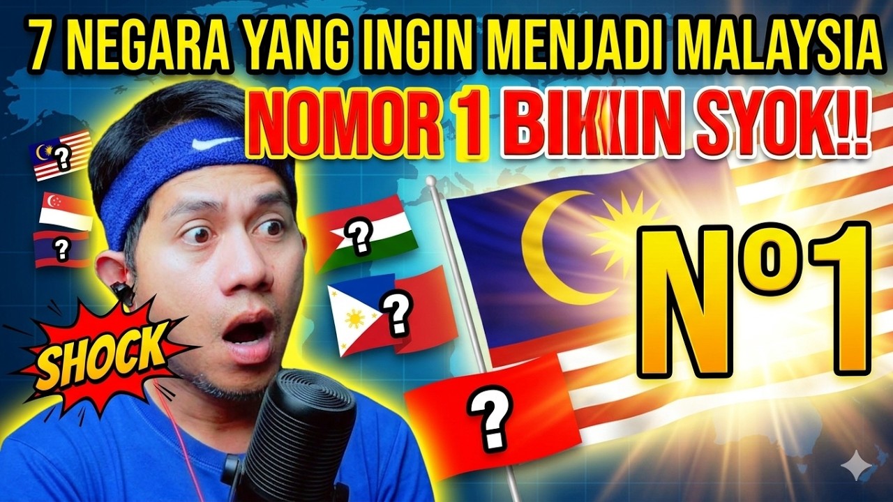 7 NEGARA INGIN MENJADI MALAYSI ! NO 1 BIKIN SYOK !!