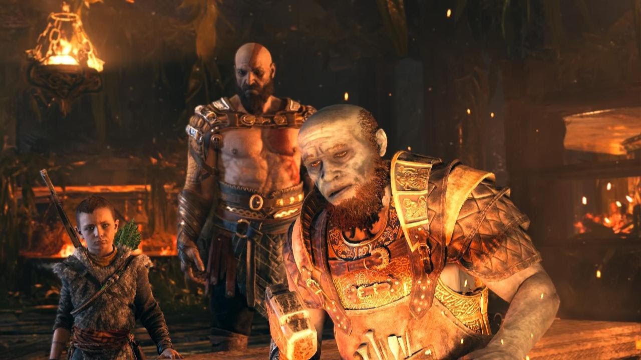 Playing god of war 2018 part 5