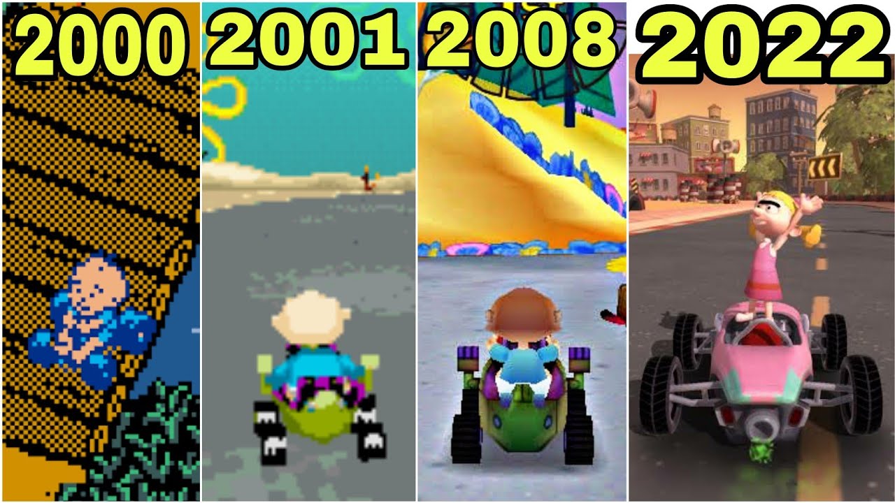 Evolution of Nickelodeon Kart Racing Games [2000 - 2022]