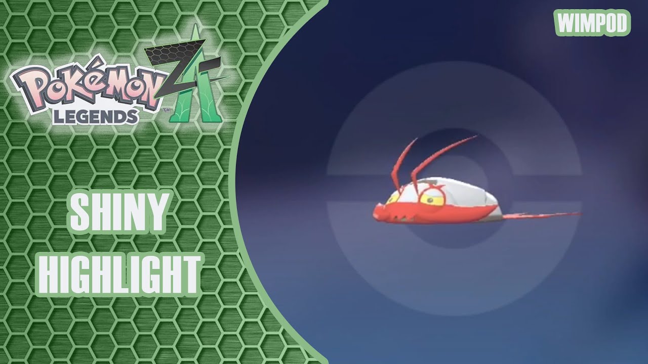 Shiny Wimpod REACTION! - Pokemon Legends Z-A