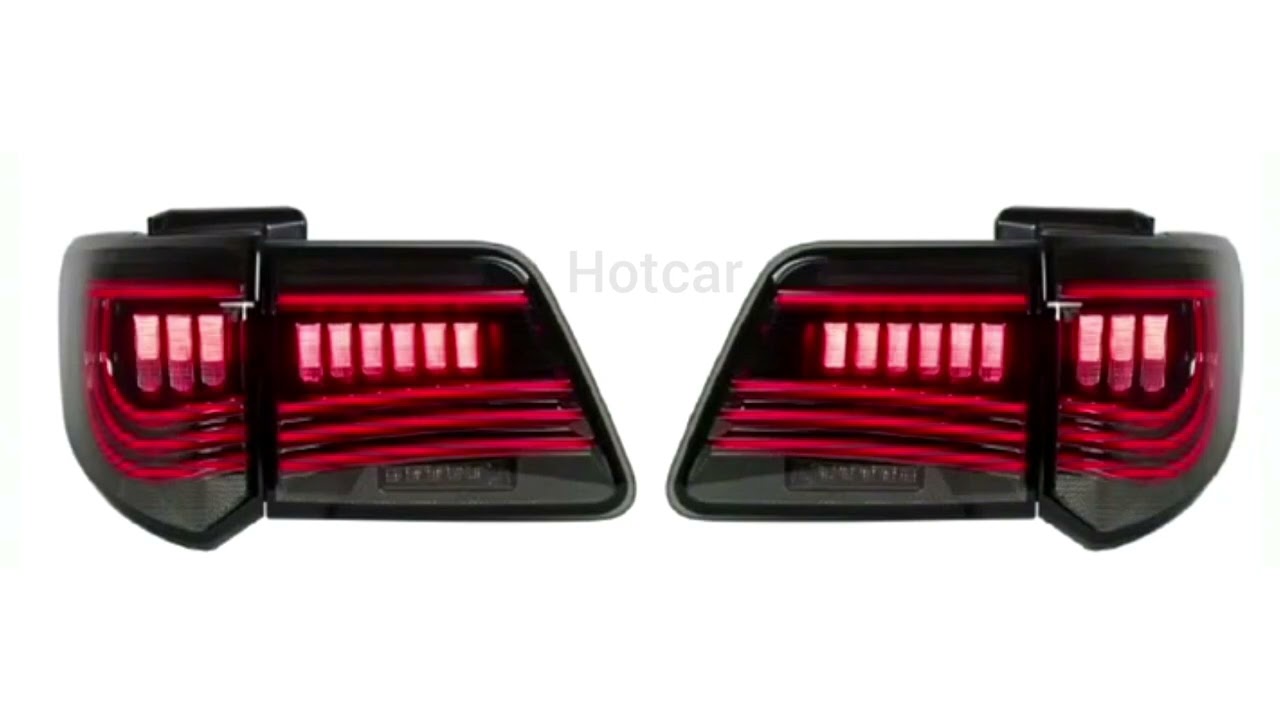 Fortuner (2012-2016) Dodge Style LED Tail Lights