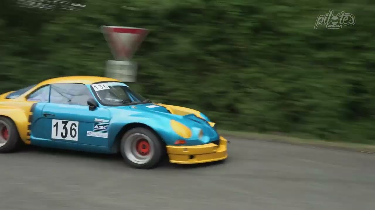 🎥Alain Français - Alpine A110 🏁 -  Course de côte de la Pommeraye 2024