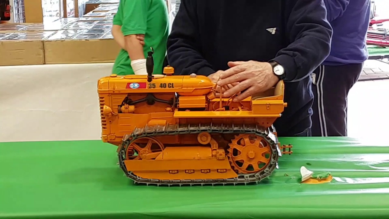 Modellino artigianale Fiat OM 35-40 CL - completamente motorizzato e funzionante