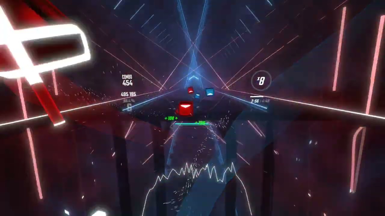 Paradise City - Guns N Roses - Beat Saber Gameplay (Expert) - VR POV
