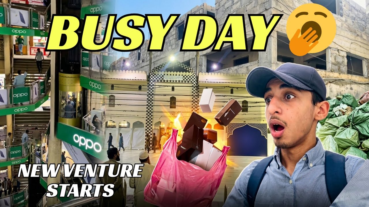 Vlog#44 Bohat busy din tha aaj🥱| New Venture Starts😄