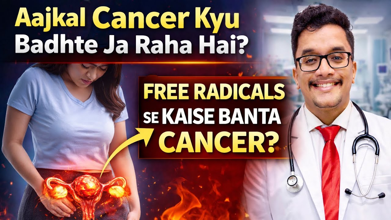 Aajkal Cancer Kyu Badhta Ja Raha Hai? | Free Radicals Explained