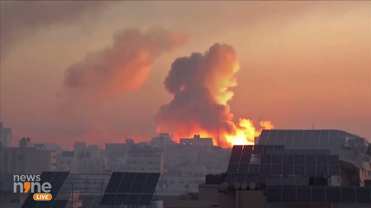 Gaza Bombardment Continues Into 7th Day as Israel Ground Offensive Looms | News9