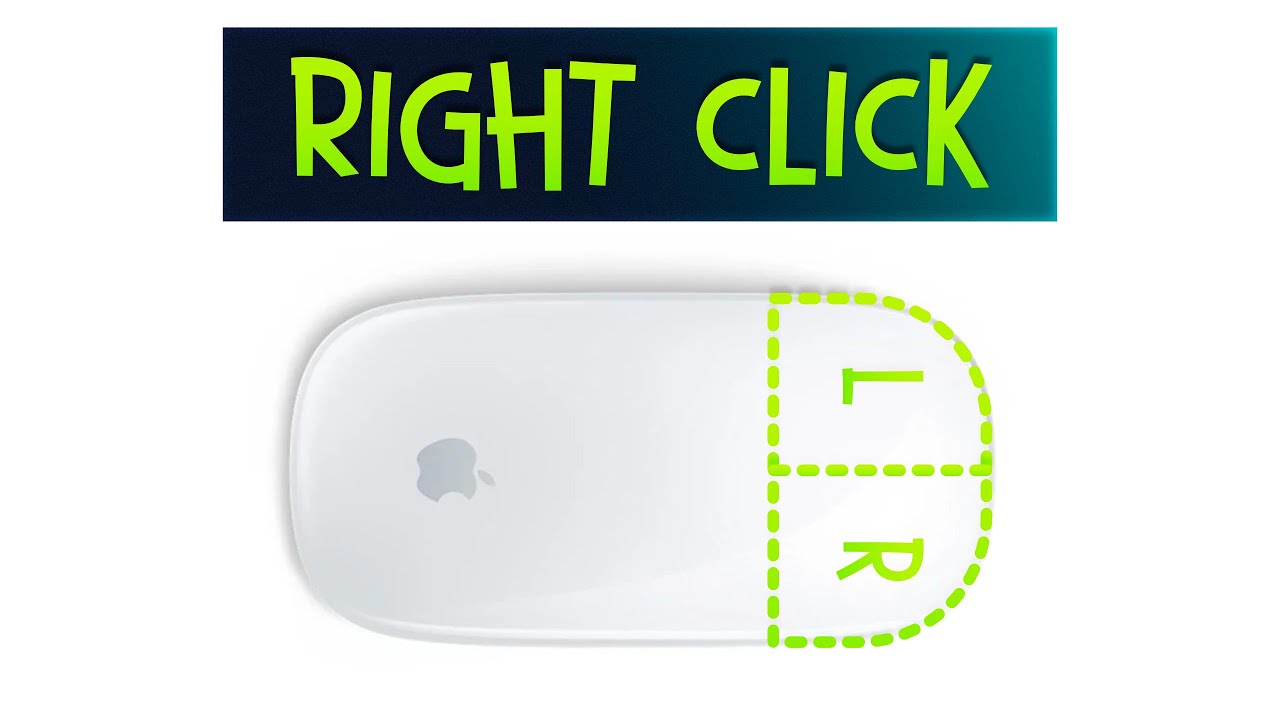 Как включить правую кнопку мыши на Apple Mouse