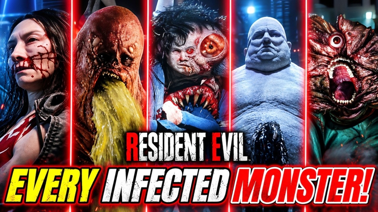 Every Type Of Infected In Resident Evil 2026