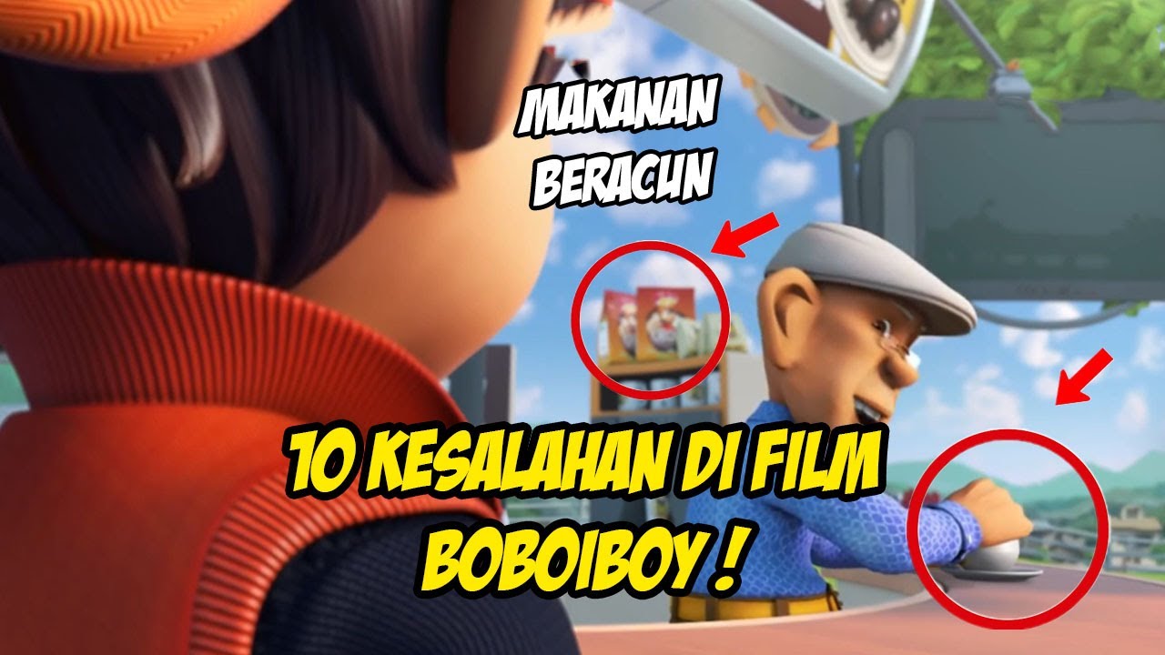 10 Kesalahan di film Boboiboy! Versi HAZ CLIP