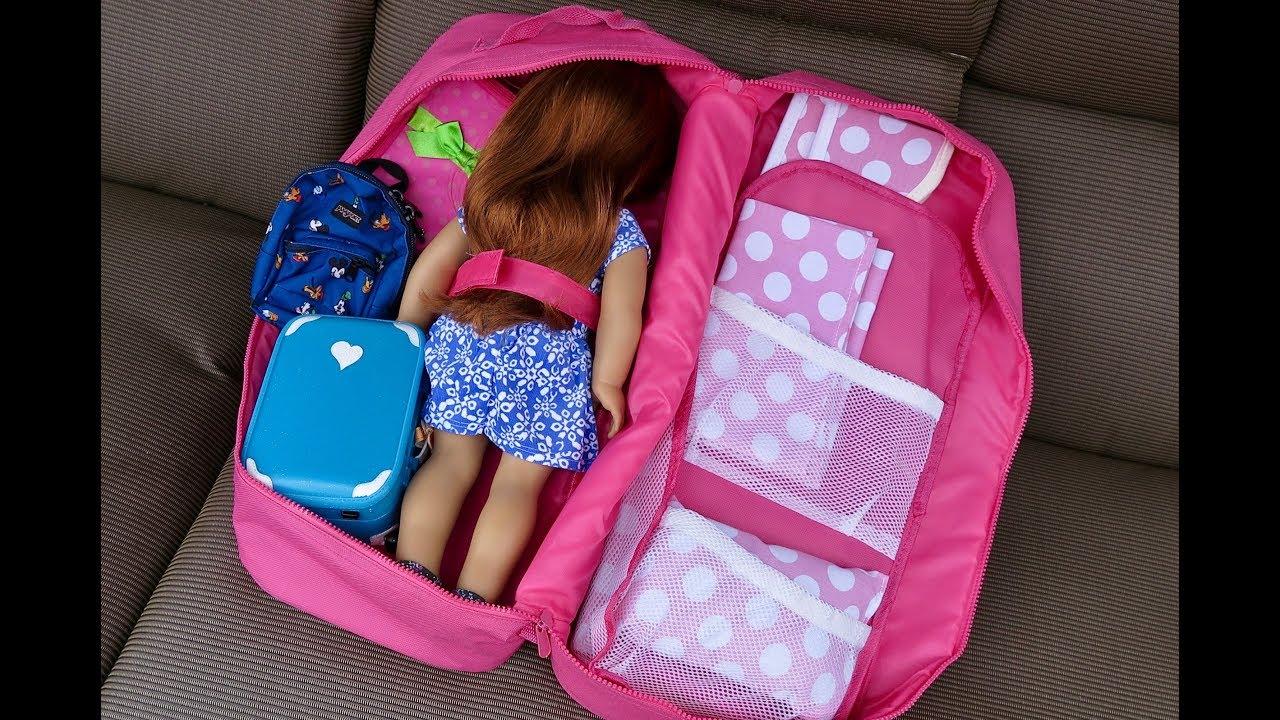 How To Travel With Your American Girl Doll -Three Night Hotel Vacation Stay