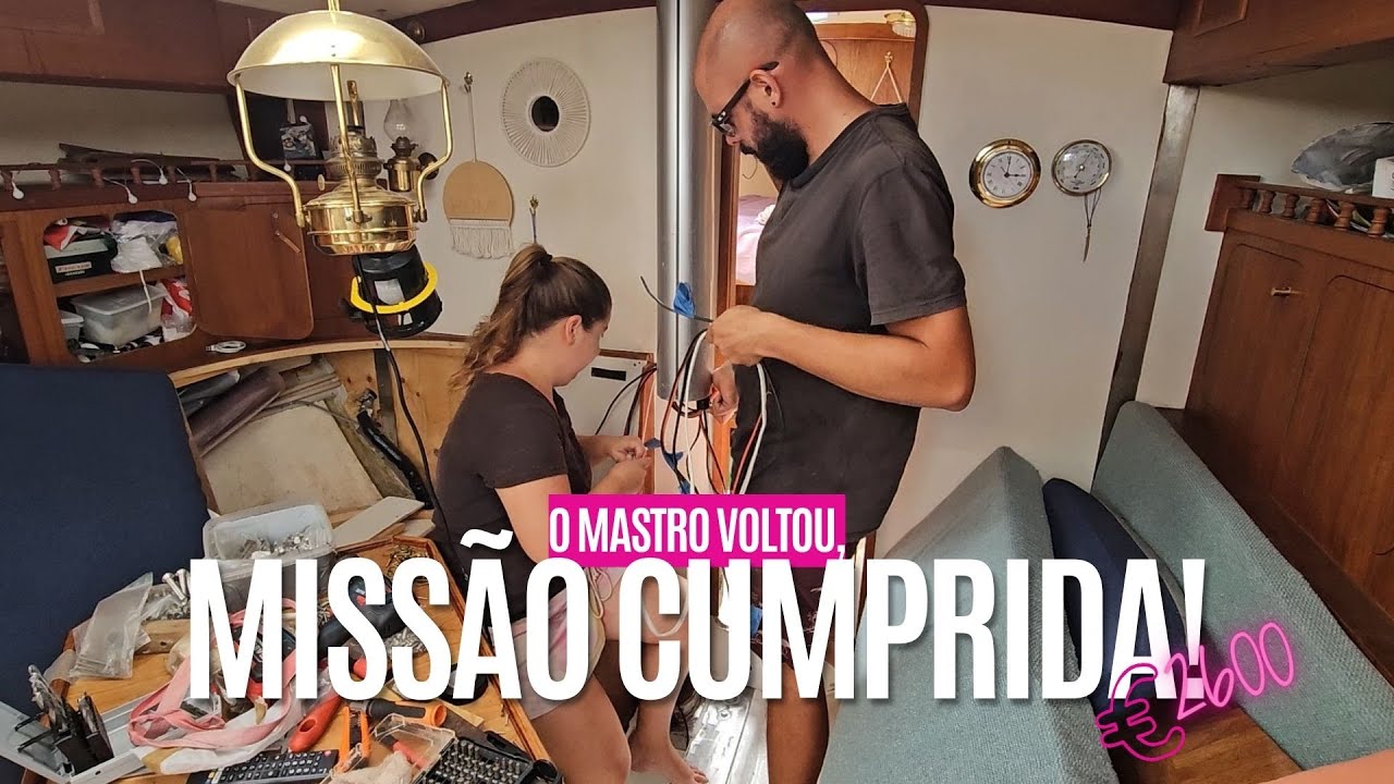 140 |  O mastro voltou para o lugar! Quanto custou consertar e reforçar o Utopia?