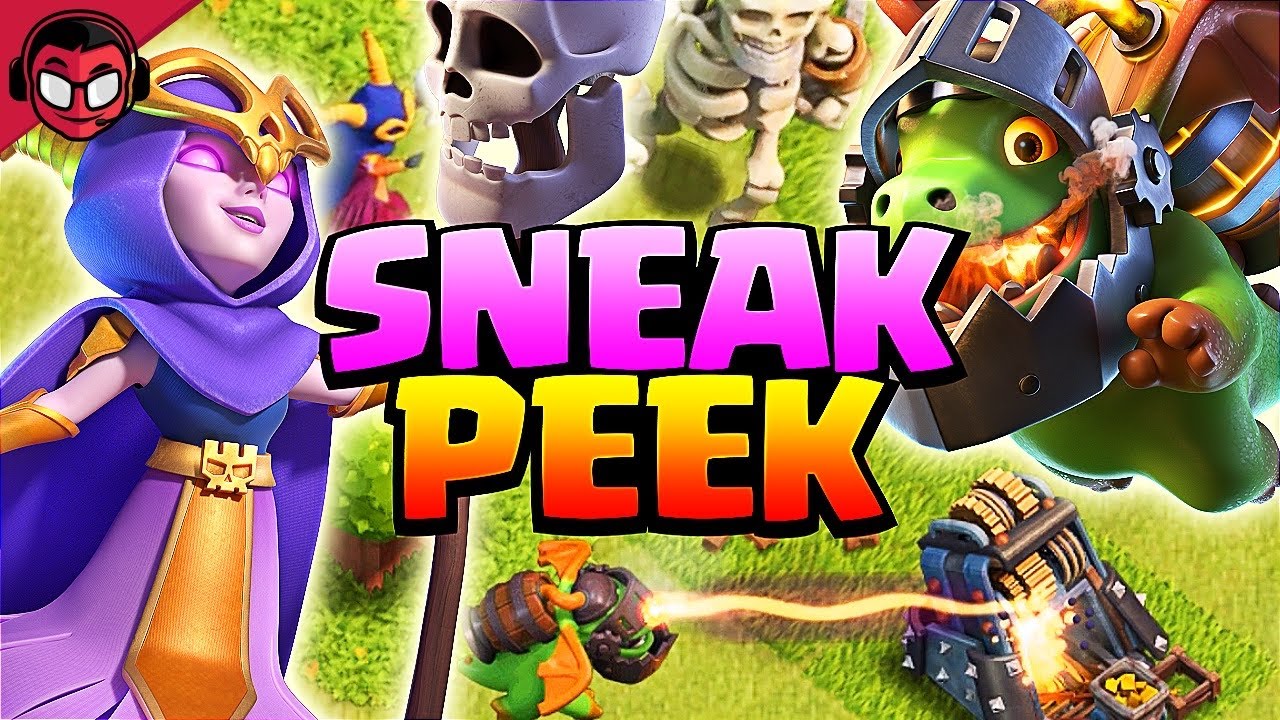 LLEGA EL DRAGÓN INFERNAL Y LA SUPER BRUJA A COC ¡NUEVAS SUPER TROPAS!! | Sneak Peek | Clash of Clans