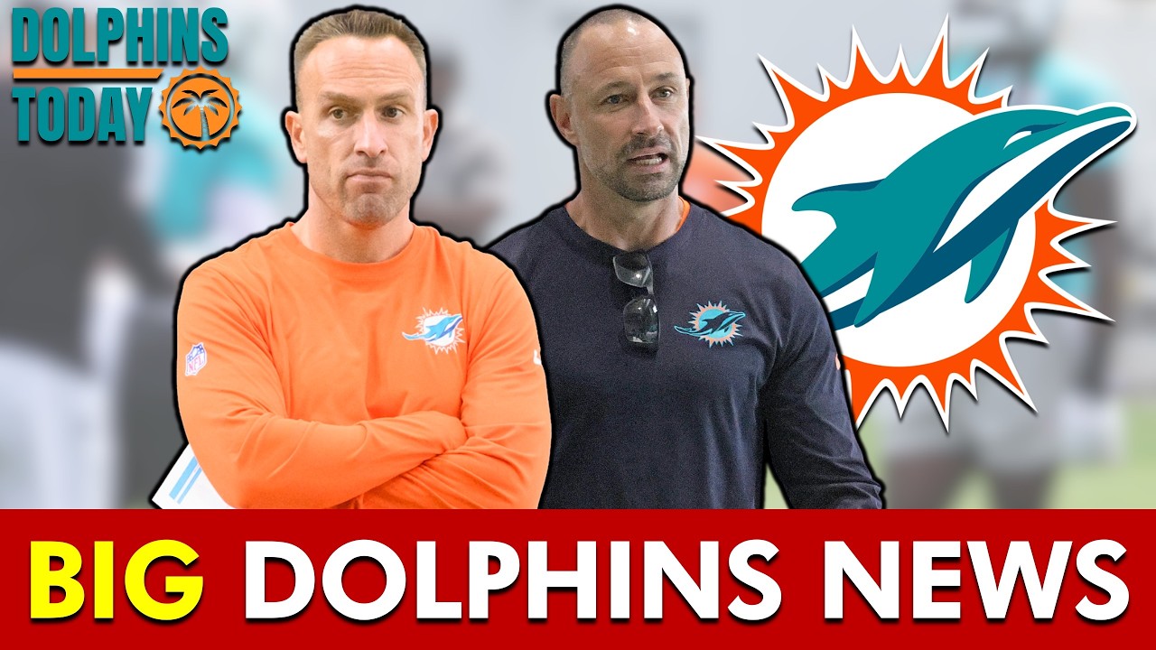 🚨Miami Dolphins Make 4 Roster Moves + Get GREAT News At Dolphins Training Camp