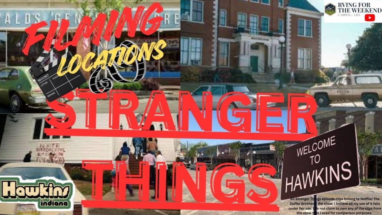 STRANGER THINGS - HAWKINS, INDIANA : A FULL SELF GUIDED TOUR of JACKSON, GEORGIA Filming Locations