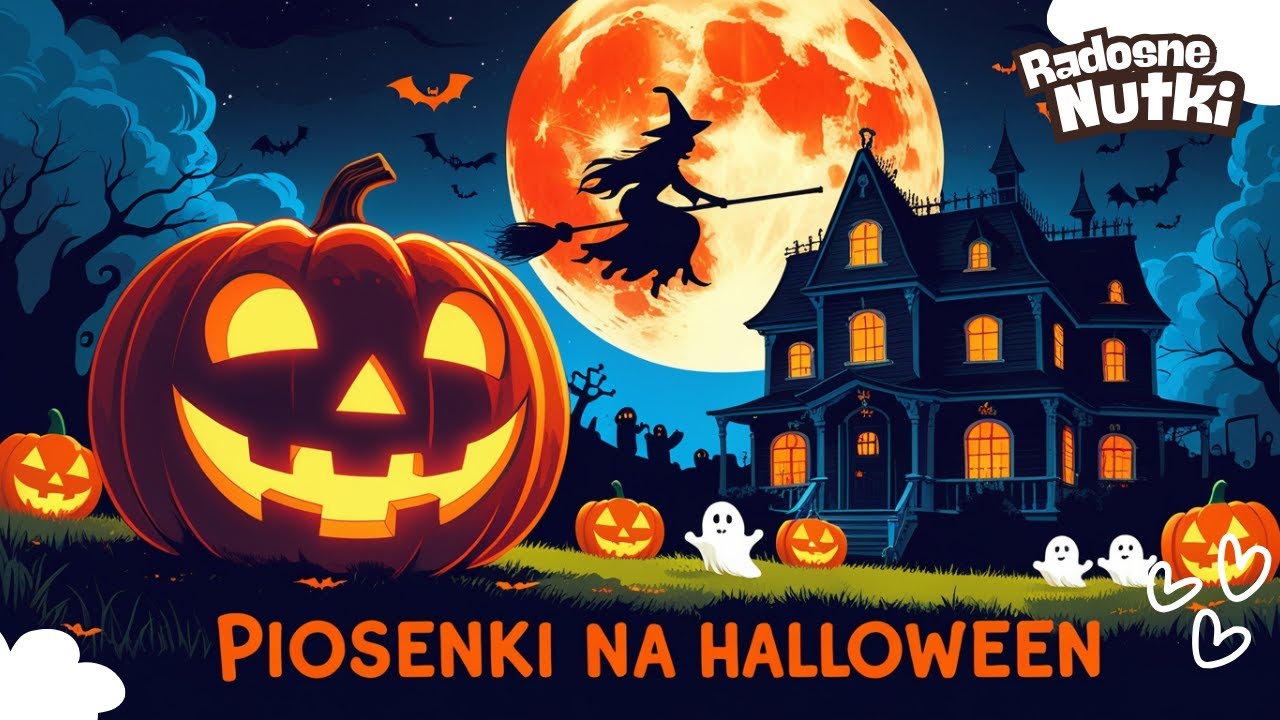 🎵 Radosne Nutki — Piosenki na Halloween — piosenki dla dzieci🎵