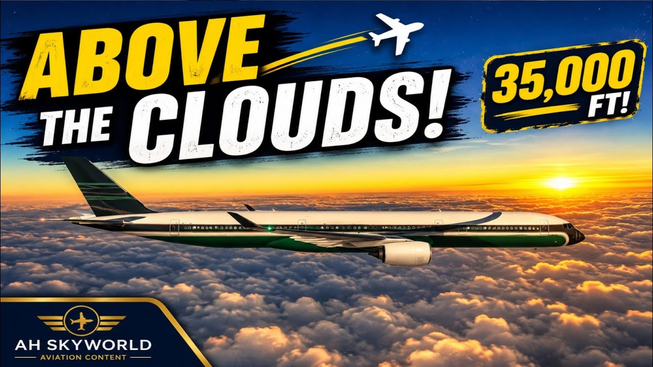 Riyadh Air Flying Above the Clouds ✈️ Amazing View from the Sky | Aviation