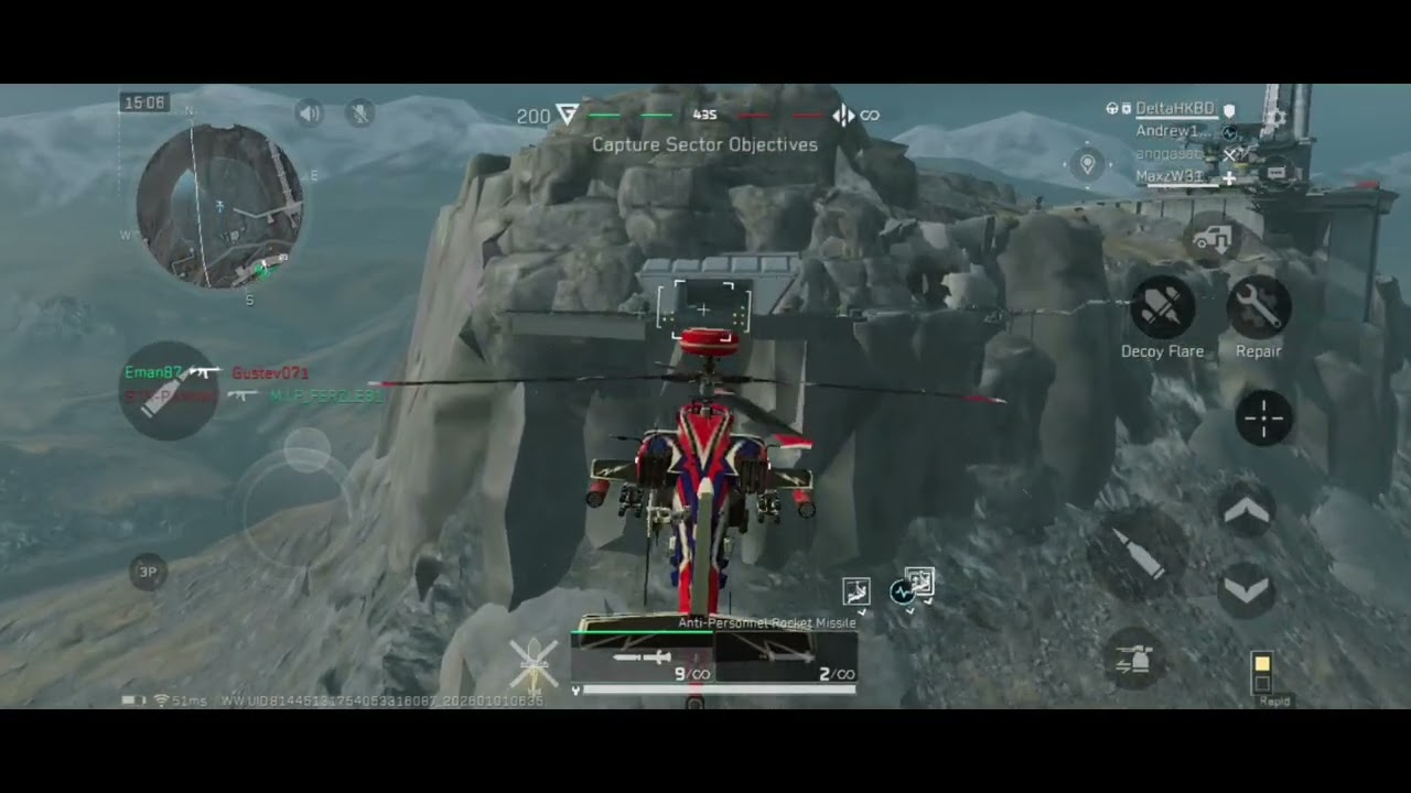 The monstrous gameplay of deltaforce mobile ☠️☠️☠️