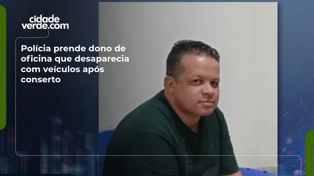 Polícia prende dono de oficina que desaparecia com veículos após conserto