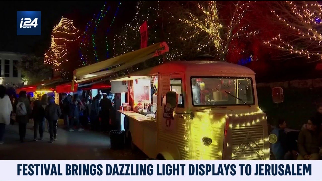 The Jerusalem Botanical Gardens Lighting for Annual Winter Lights Festival
