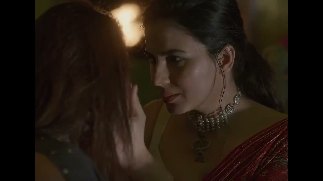 Indian lesbian women kiss scene || Lesbian Love Vibes 