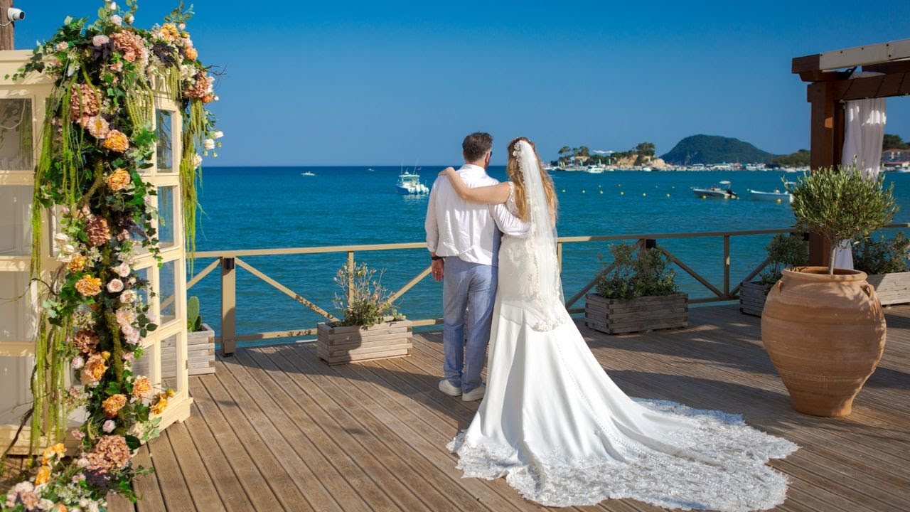 A Celebration by the Sea | Adele & Simon’s Vezalis Beach Zakynthos Wedding Highlights
