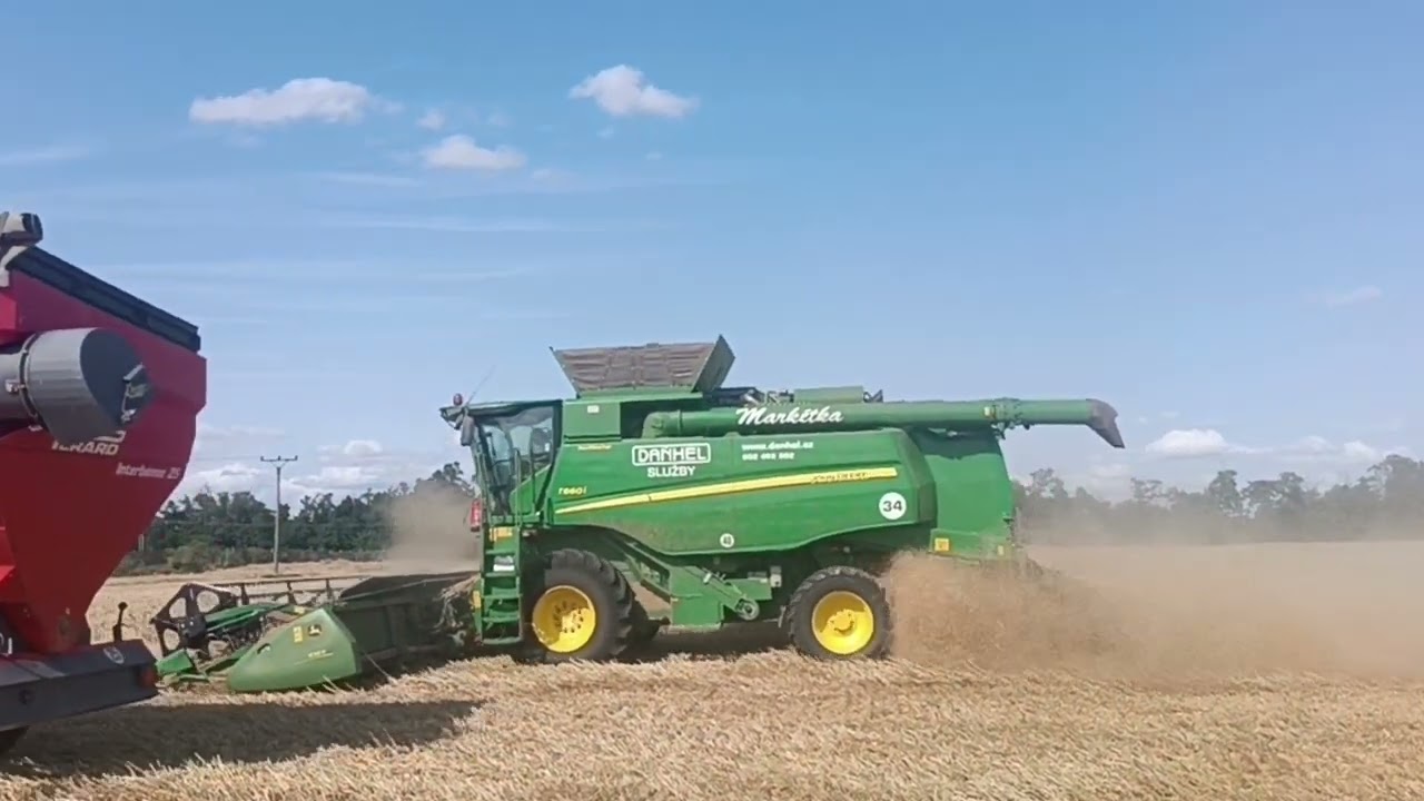 Žatva 2024|5x John Deere|2x New Holland