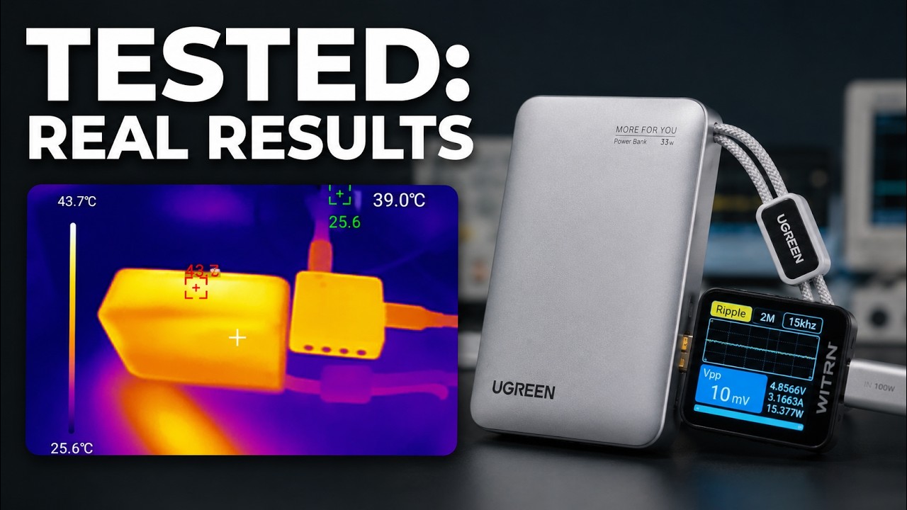 Ugreen PB584 Ripple & Temperature Analysis | Detailed Review
