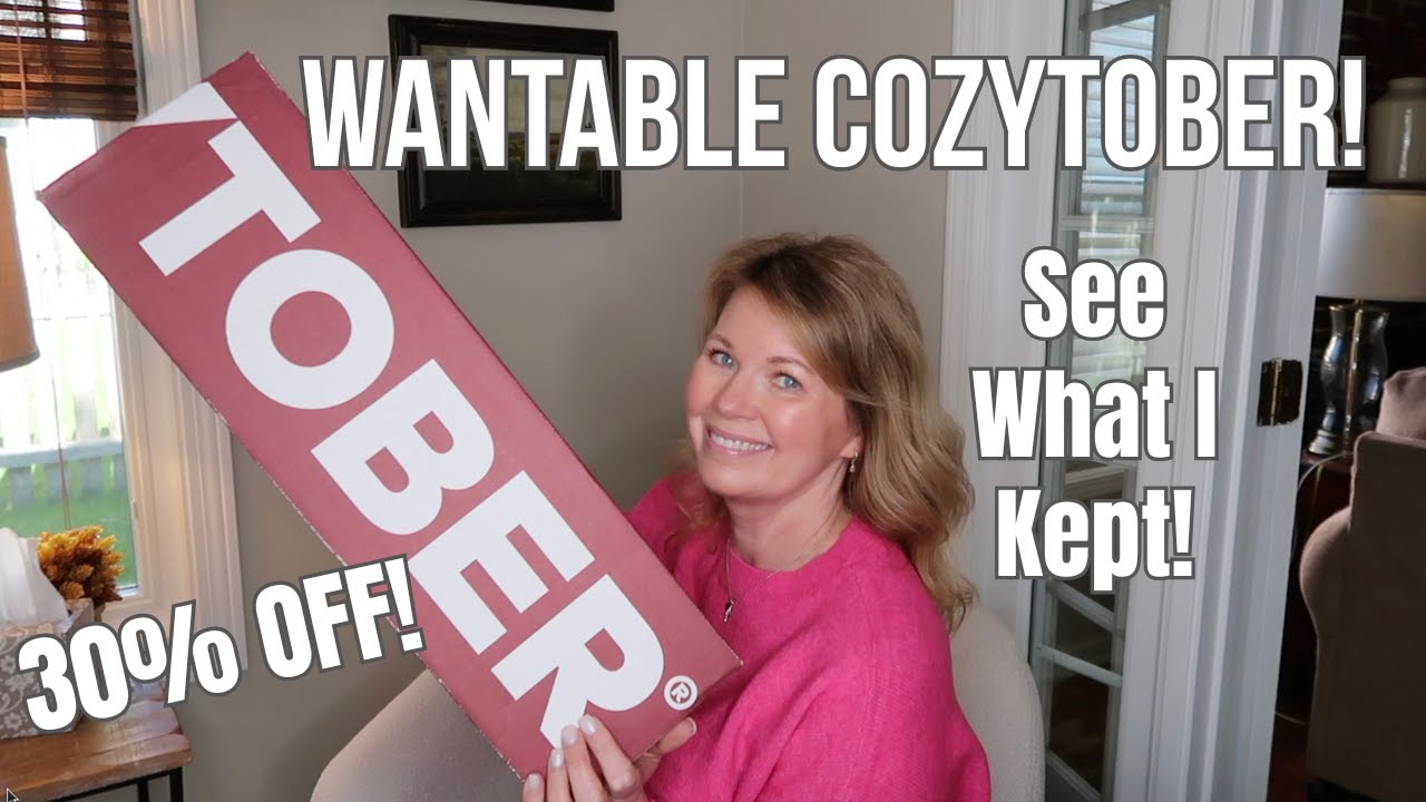 Wantable Cozytober Box Try-On | $0 Styling Fee + 30% Off! For Over 50!