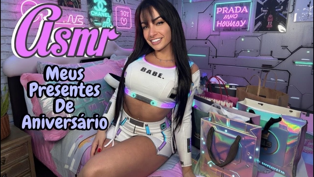 ASMR | Meus Presentes de Anivers&aacute;rio 🎂✨ Janeiro 2026 (Sons Relaxantes)