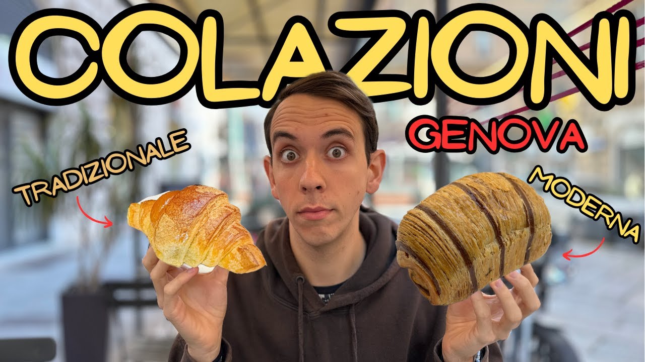 Colazione TRADIZIONALE vs MODERNA a GENOVA