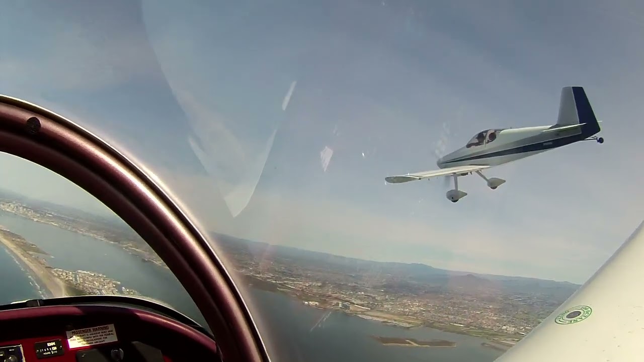 Sunday Morning RV 2-Ship Training Flight (Todd & Phil-Lead, Owen & Kevin-Wing)