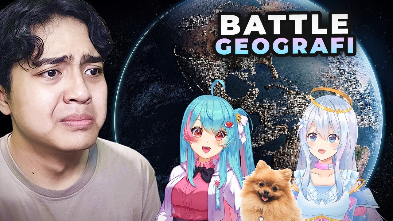 Battle Geografi Dunia ft. VTUBER INDONESIA #10