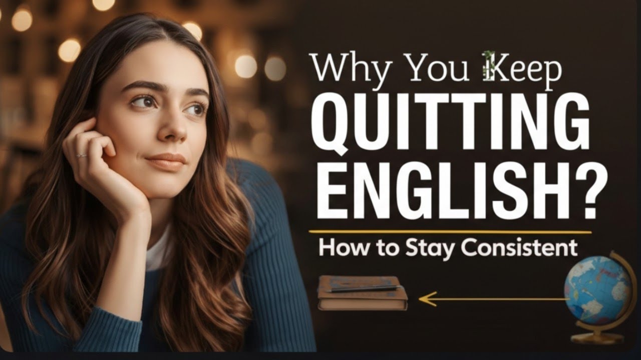 Why You Keep Quitting English (And How to Finally Stay Consistent)