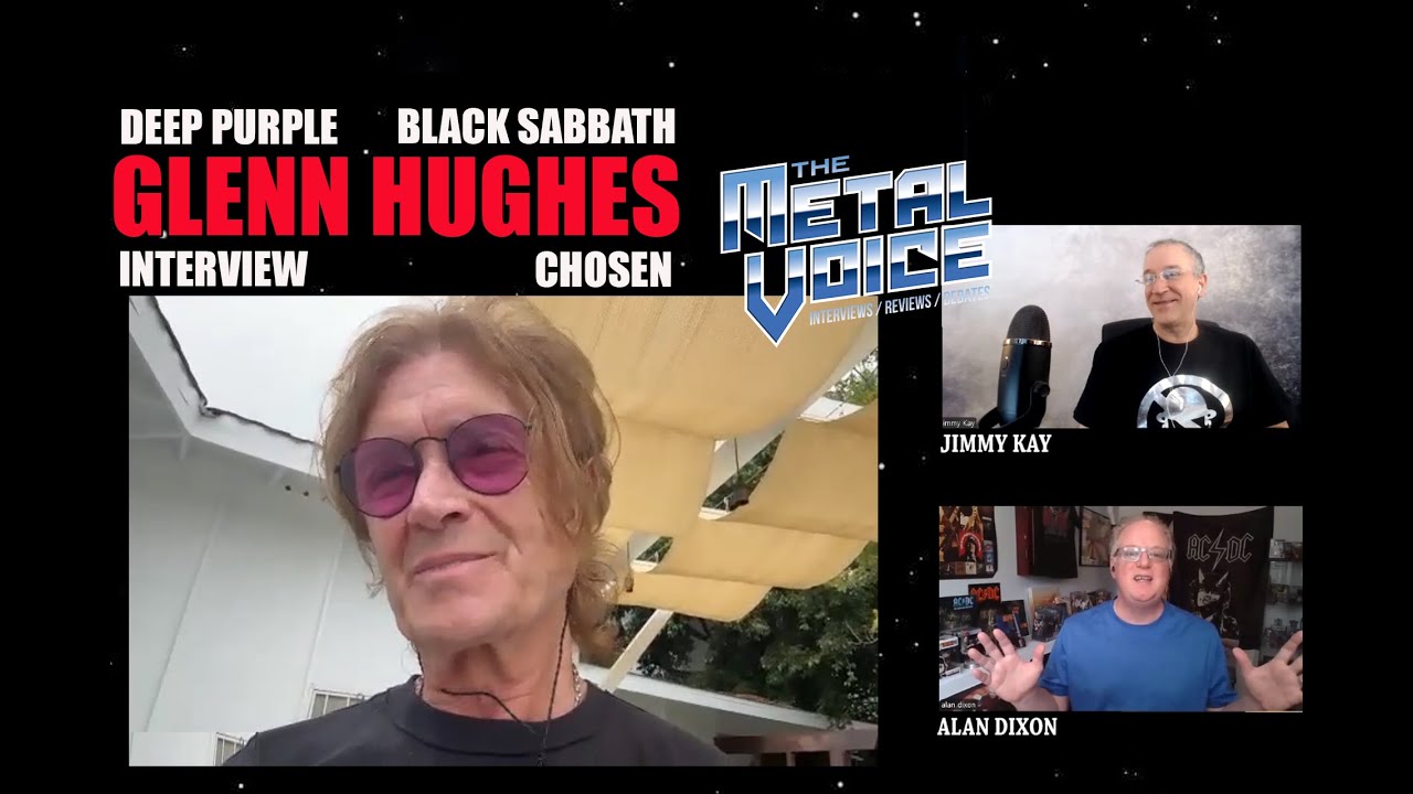 GLENN HUGHES Interview-New Album Chosen, OZZY LOSS, Black Sabbath Era & Legacy of Deep Purple BURN