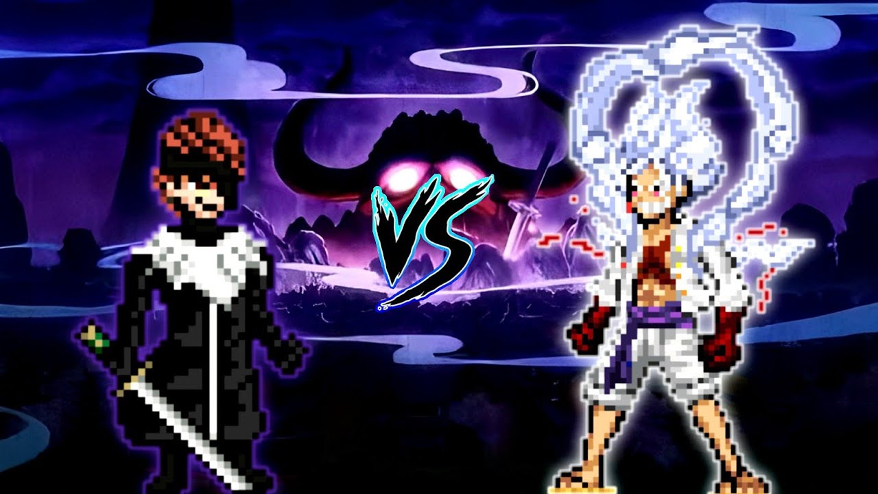 Aizen TYBW V5 OP (New) VS TC Luffy OP Buff (all form) in Jump Force Mugen