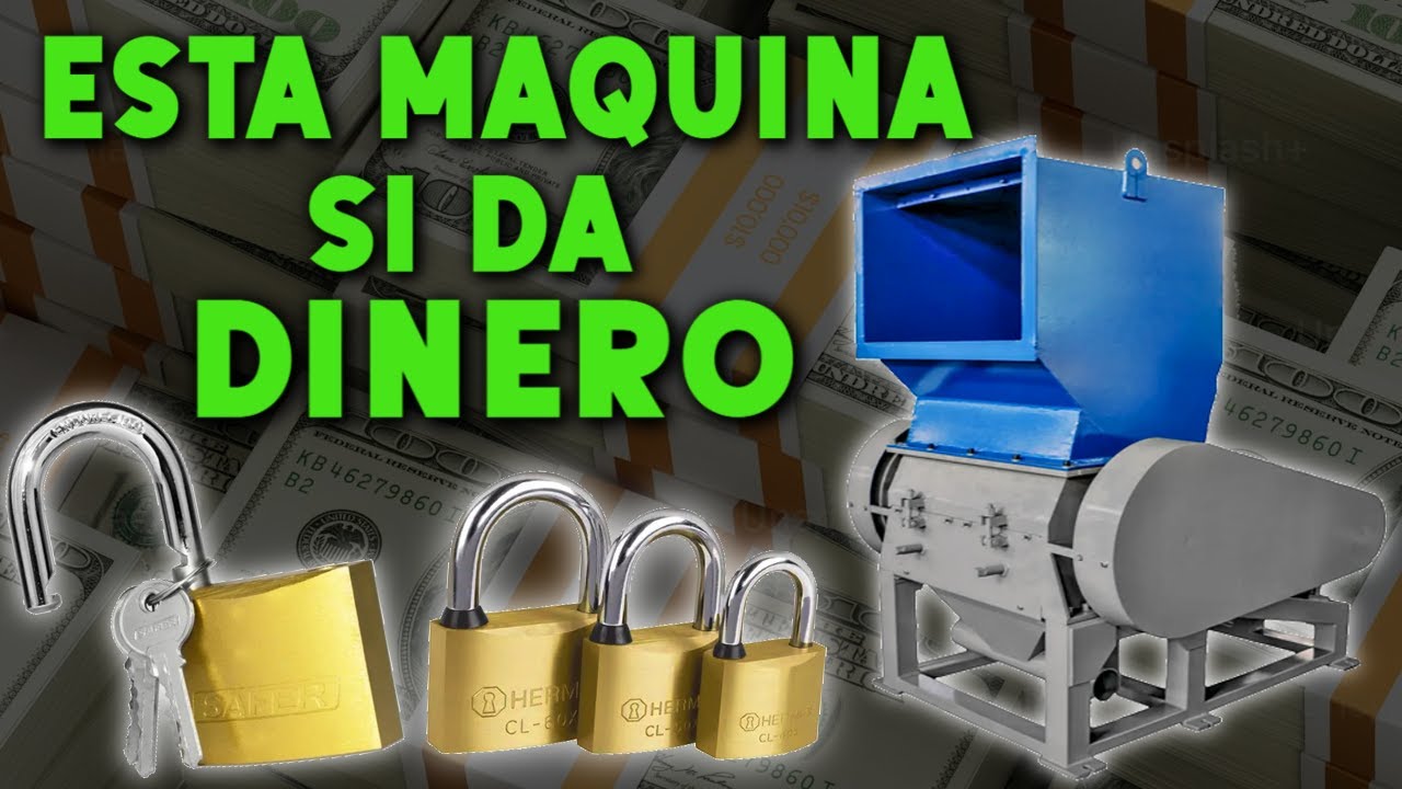10 MÁQUINAS muy RENTABLES para montar un NEGOCIO con POCO DINERO desde Tu CASA