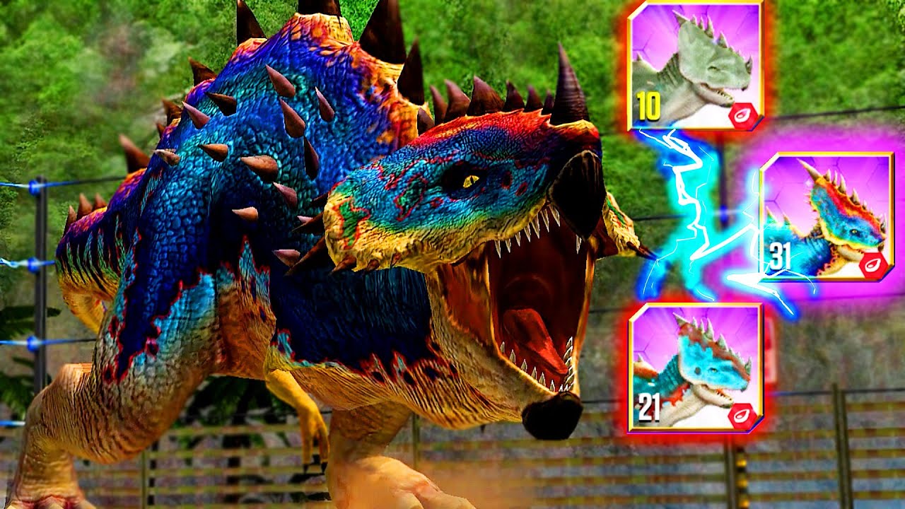JURASSIC WORLD MOBILE KHỦNG LONG HYBRID TOP 1 VỀ CHỈ SỐ HP TRÂU NHẤT CÂN 3 INDORAPTOR GEN 2 LÀ ĐÂY